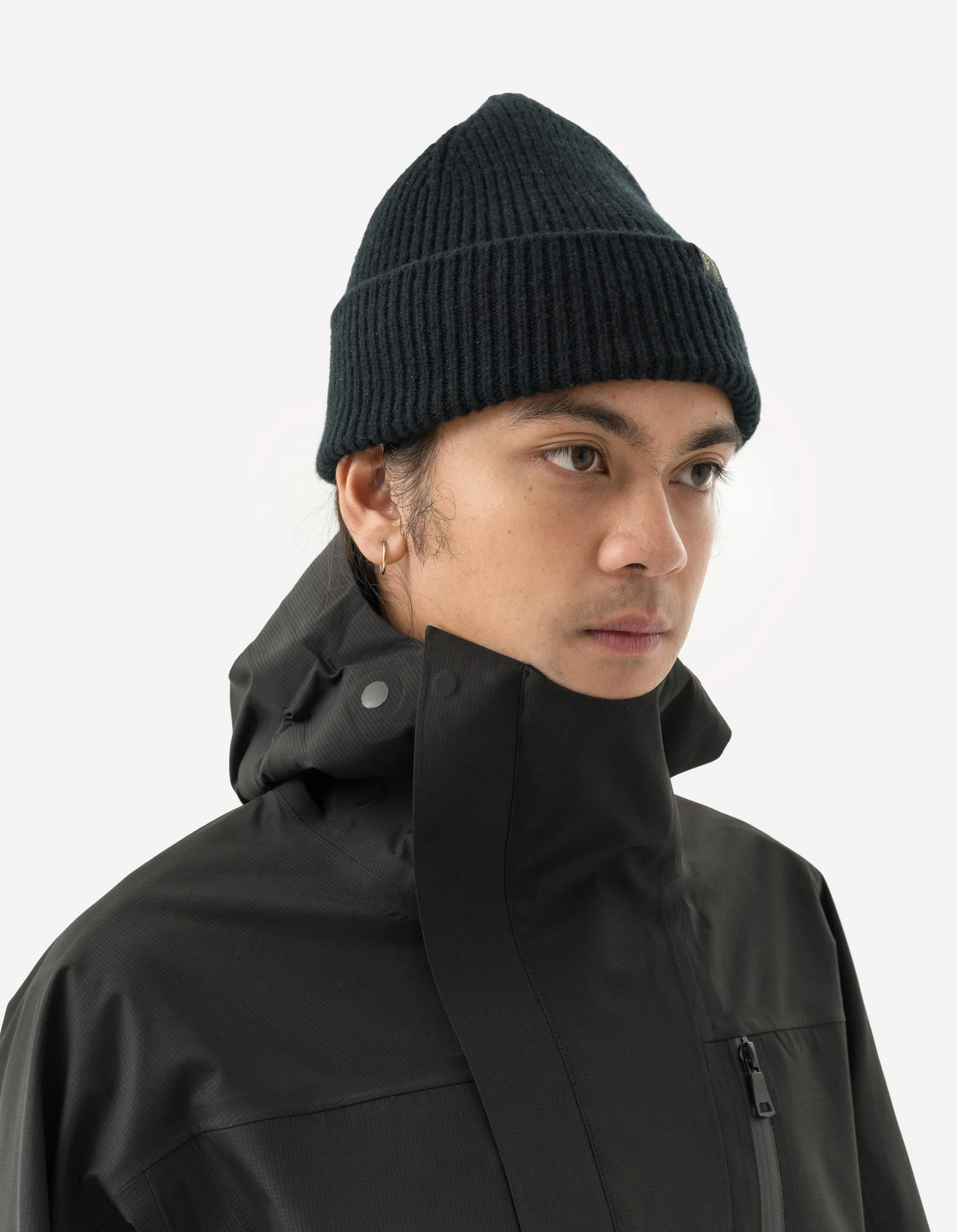 5030 3L Asym Parka Black