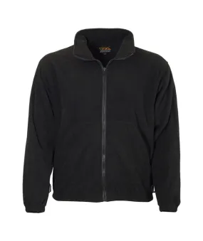 620NTBK Black 9oz Fleece Sweatshirt: Full Zip Liner for Systems Gear