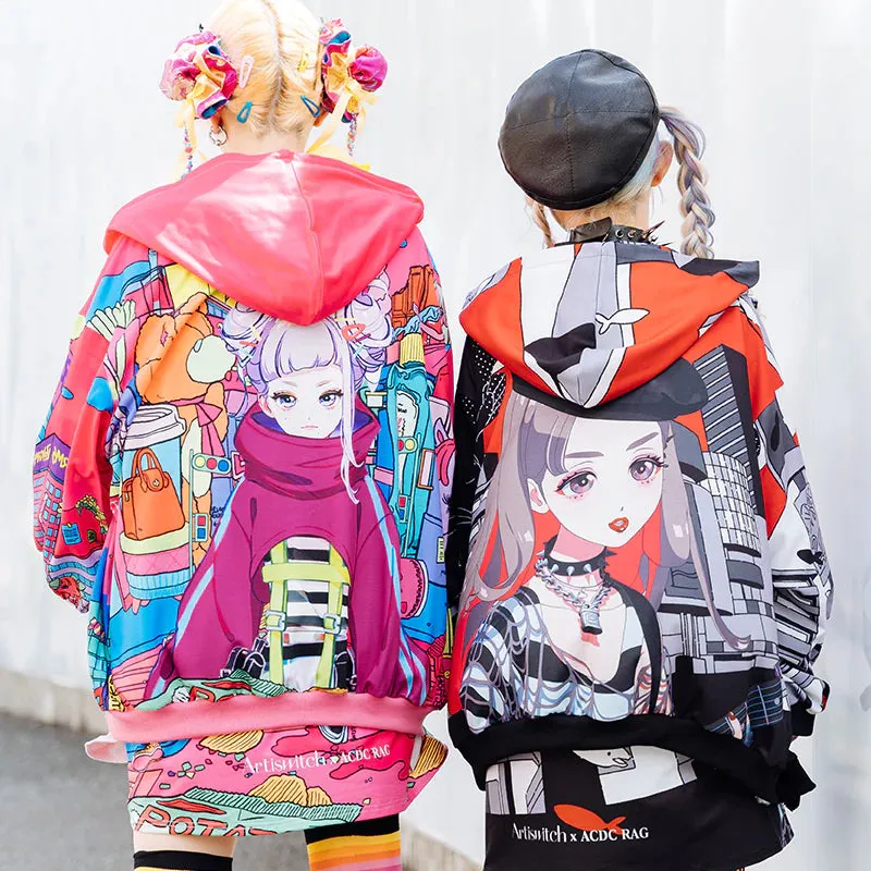 ACDC RAG x Artiswitch "Loli Lulu" hoodie