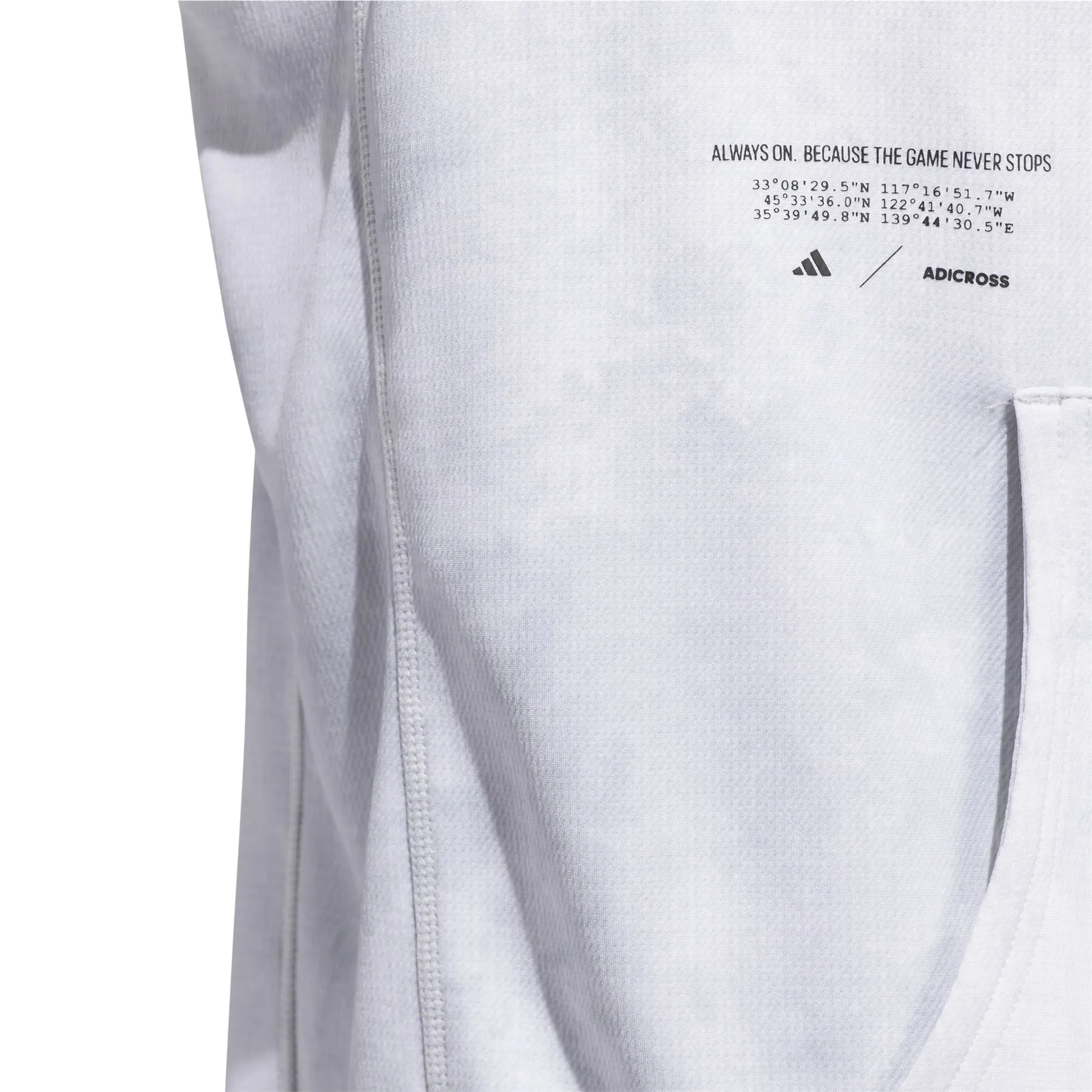 Adicross Printed Hoodie Clear Grey - SS24