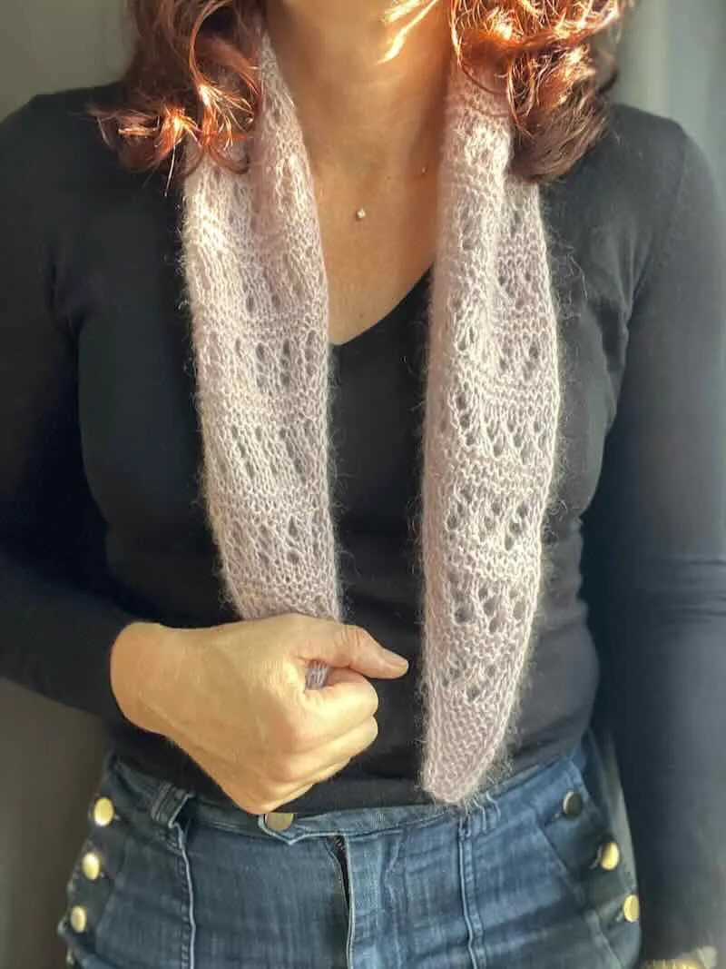 Air Vibe Scarf by Knit Your Vibe, No 1 knitting kit