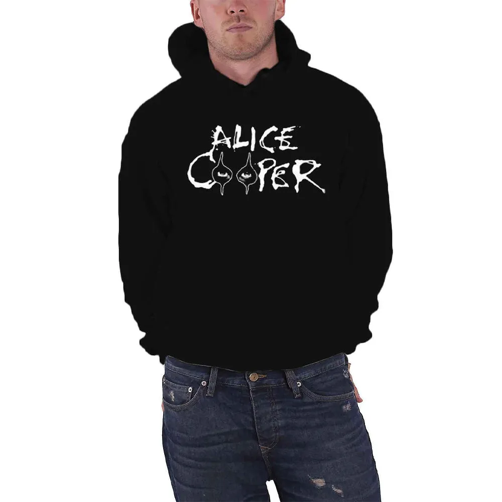 Alice Cooper Unisex Adult Eyes Logo Pullover Hoodie