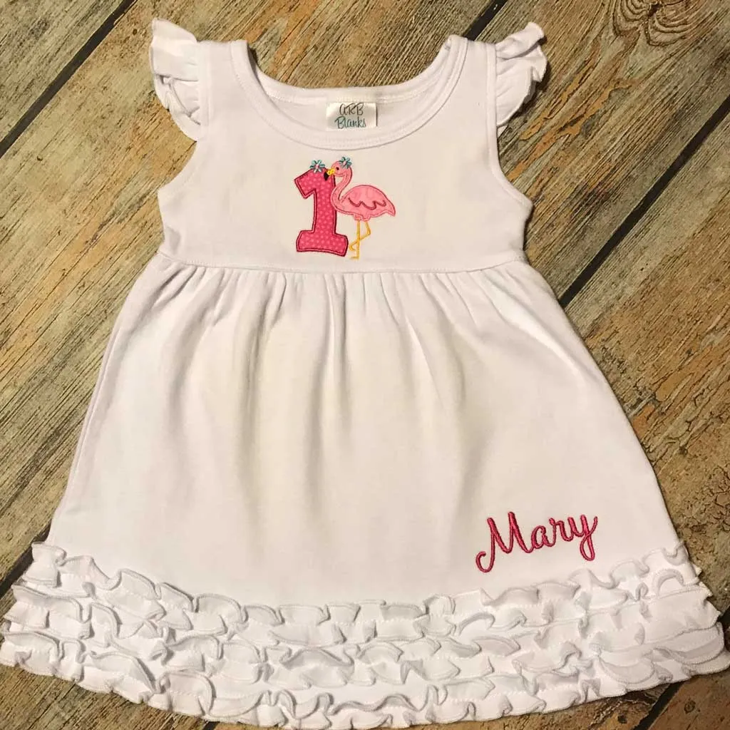 Applique Birthday Dress