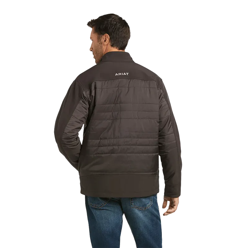 Ariat Men's Elevation Espresso Insulated Softshell Brown Jacket