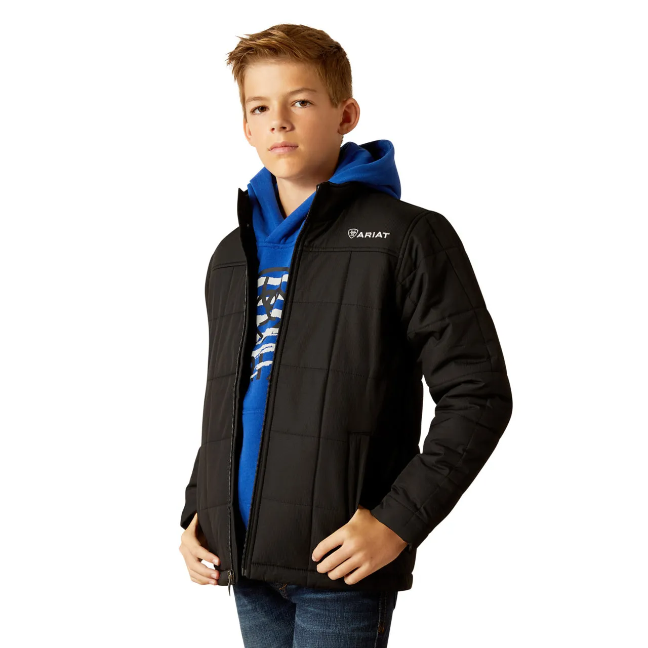 Ariat Youth Boy's Crius Insulated Black Jacket 10051984