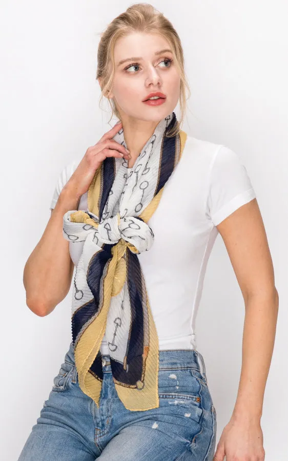 AS299 Printed Oblong Scarf