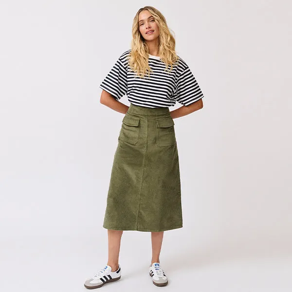 Astrid Skirt - Thyme