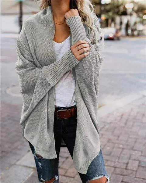 Batwing Knitted Cardigan