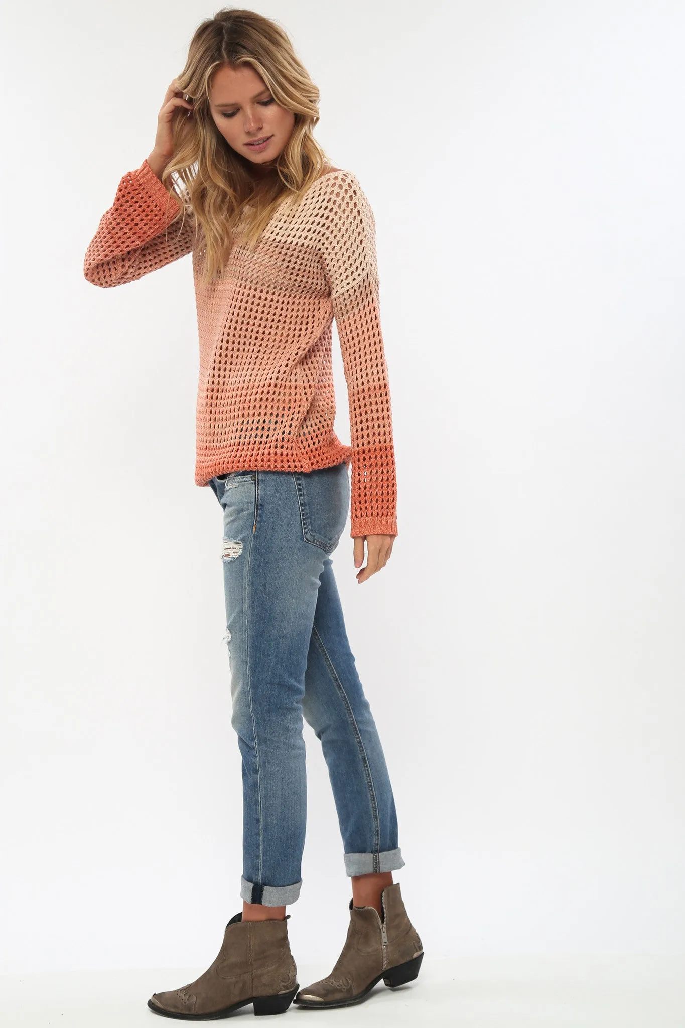 Bennett Pullover in Toffee Crunch