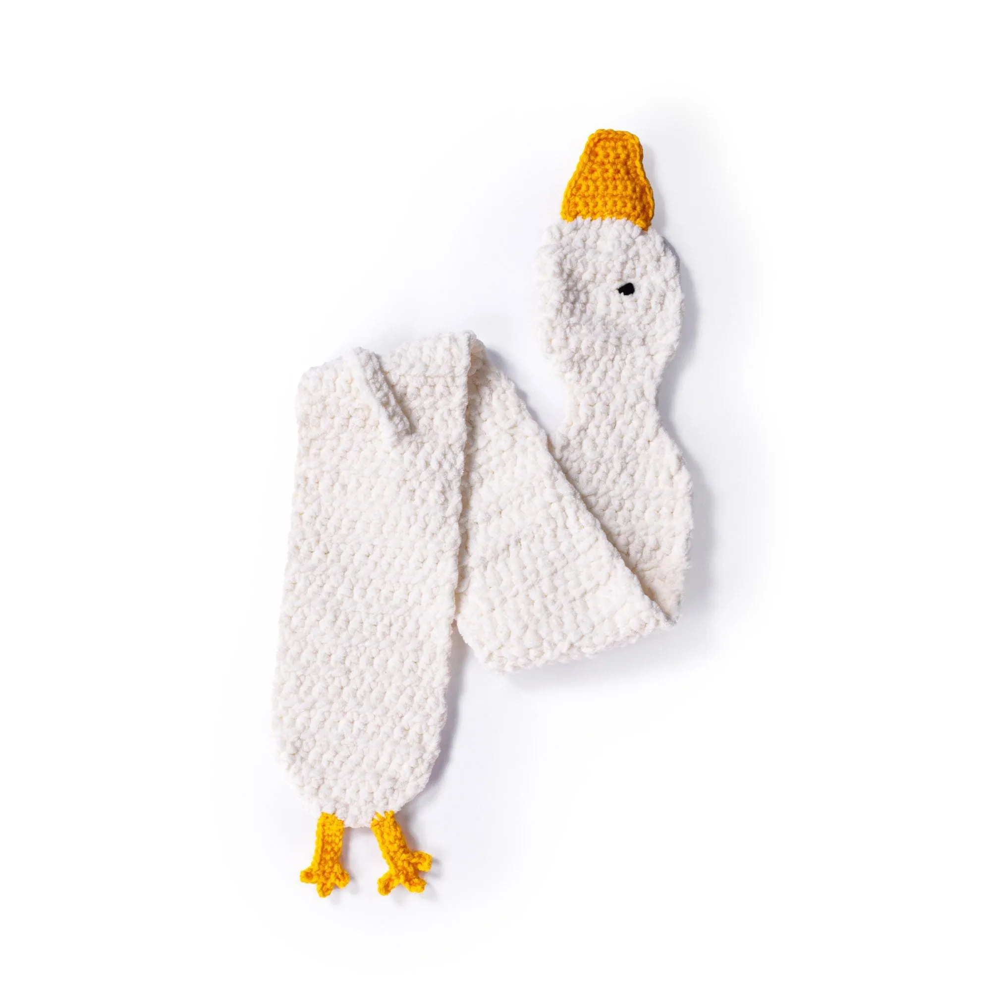 Bernat Crochet Goose Scarf