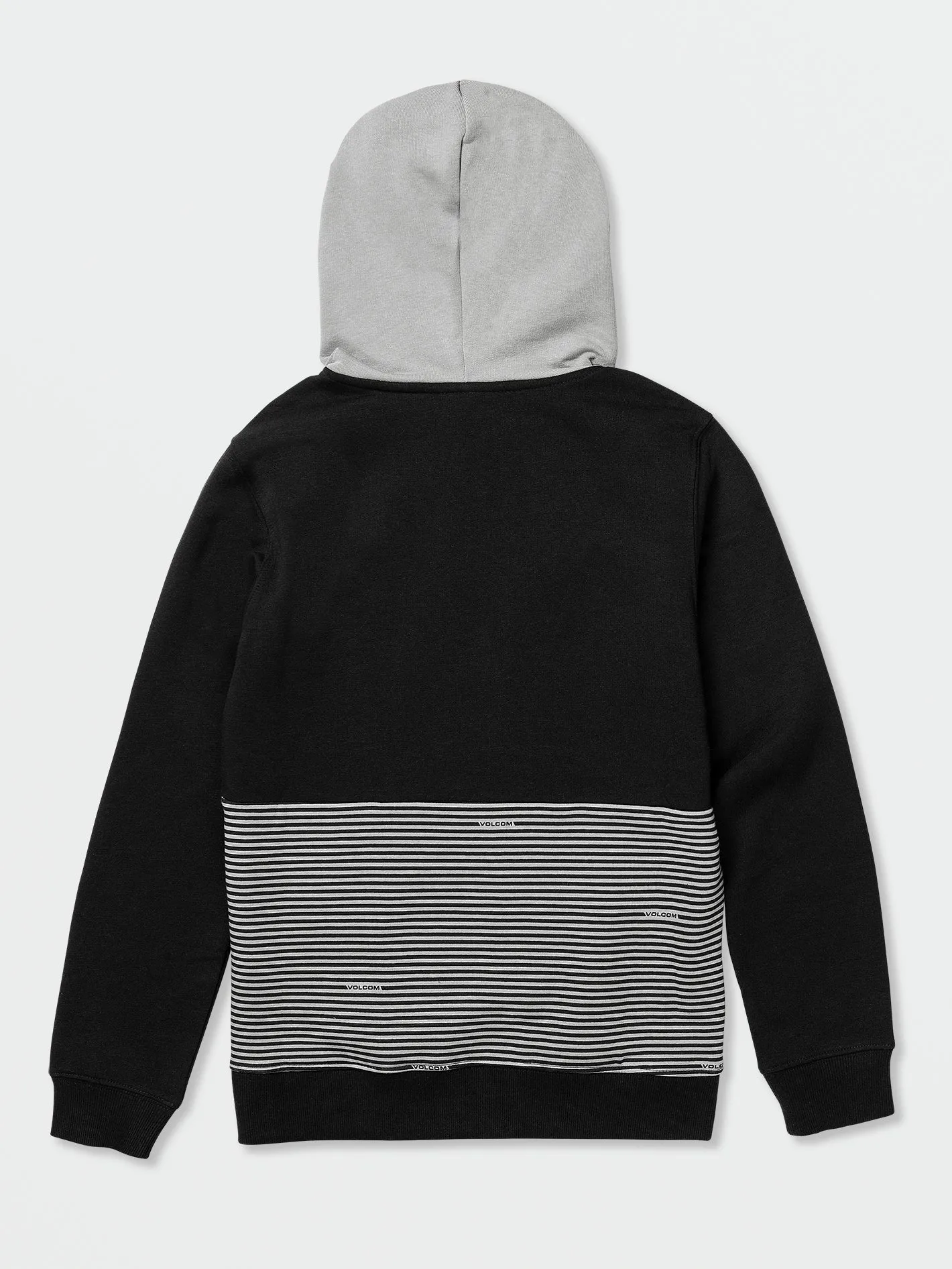 Big Boys Foley Pullover Fleece Hoodie - Black