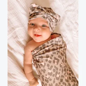 Blush Leopard Cutie Cocoon™   Hat Set