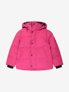 Canada Goose Girls Snowy Owl Parka in Pink