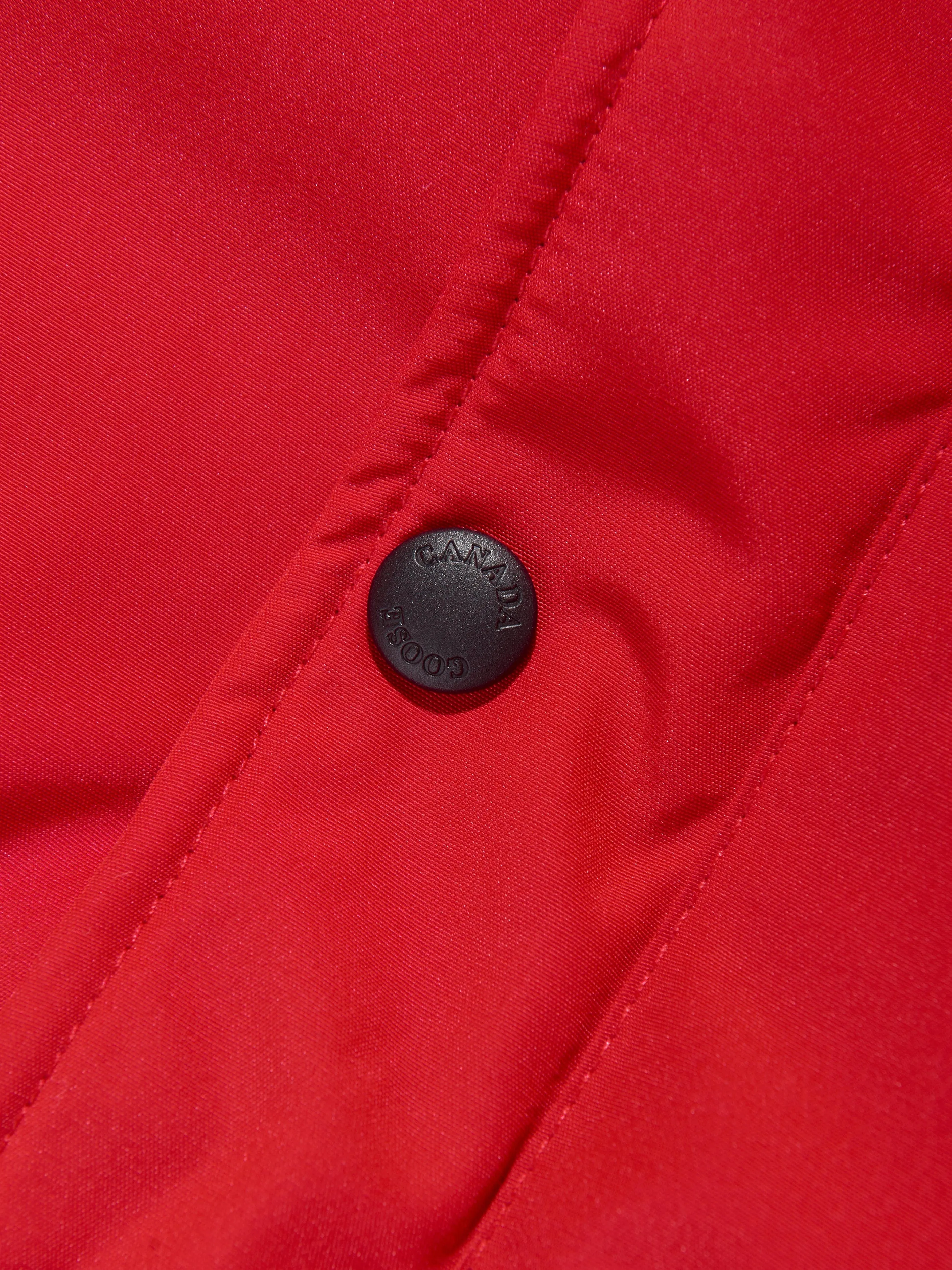 Canada Goose Kids Lynx Parka in Red