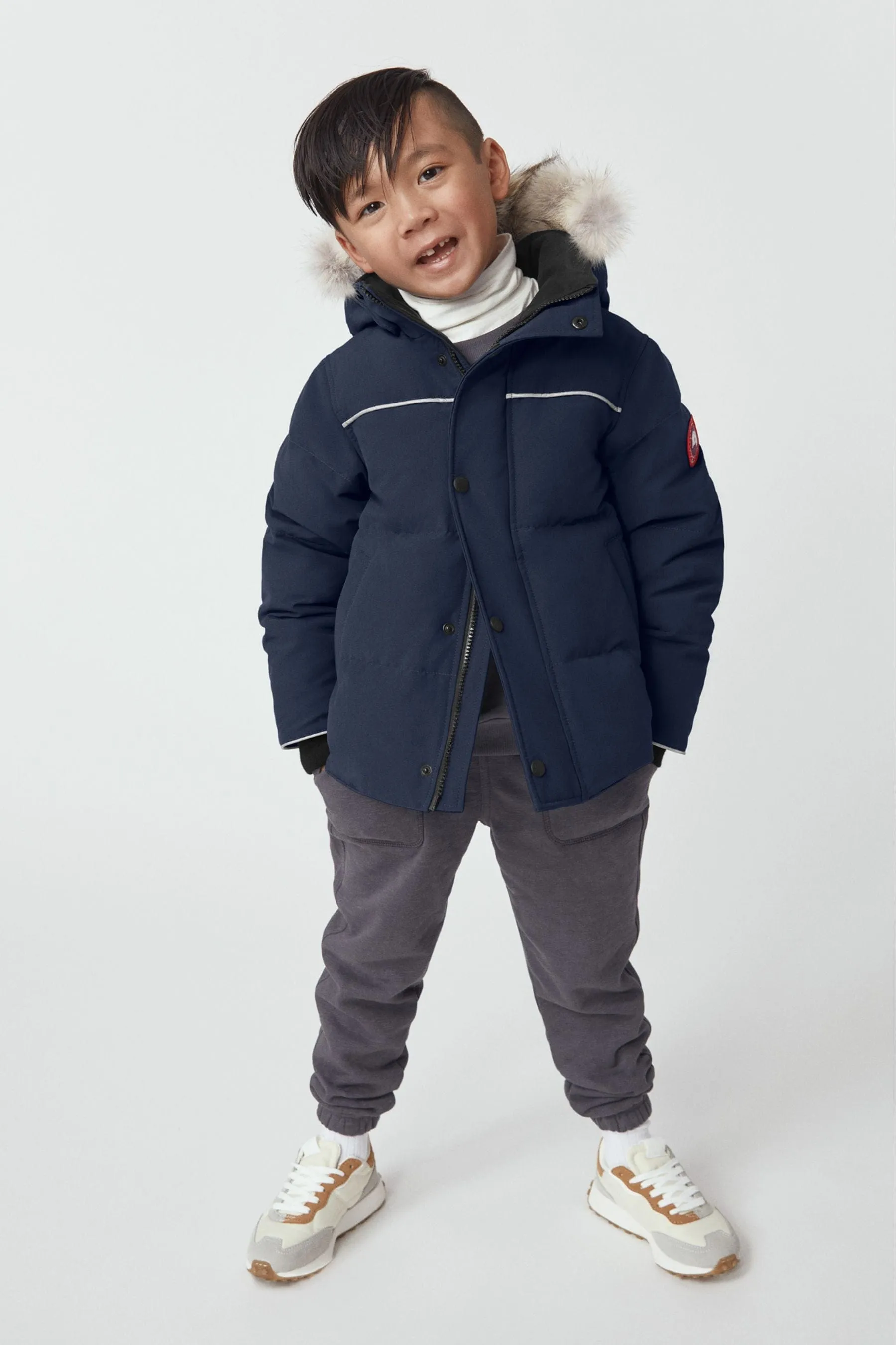 Canada Goose Kids Snowy Owl Down Parka Jacket