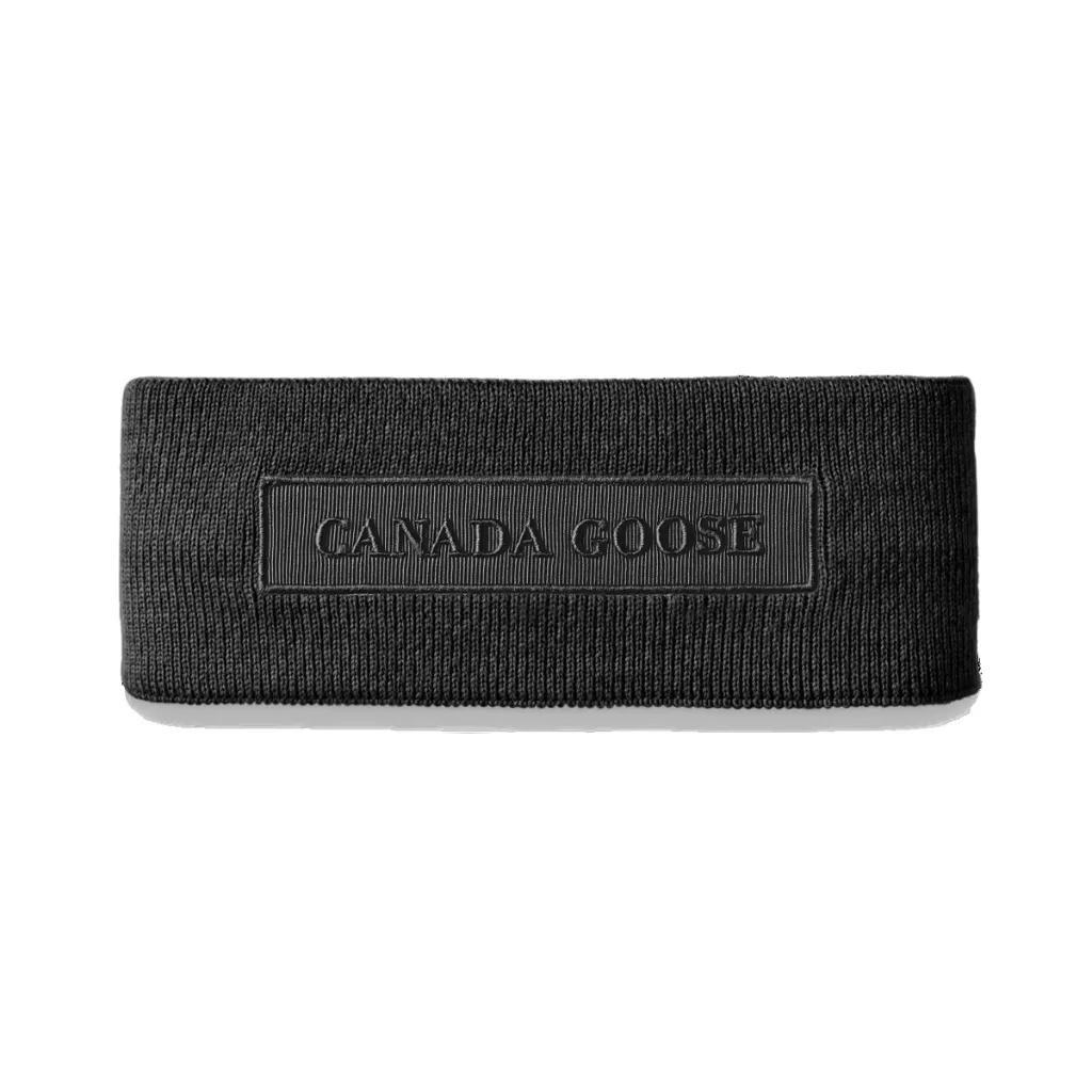 Canada Goose Women's Tonal Emblem Ear Warmer