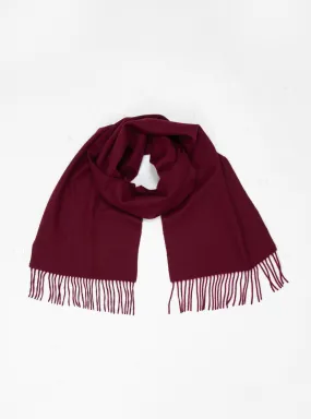 Cashmere Scarf Burgundy