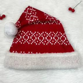 Classic Knit Santa Hat - Adults