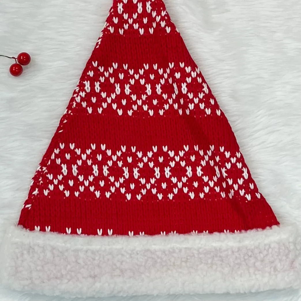 Classic Knit Santa Hat - Adults