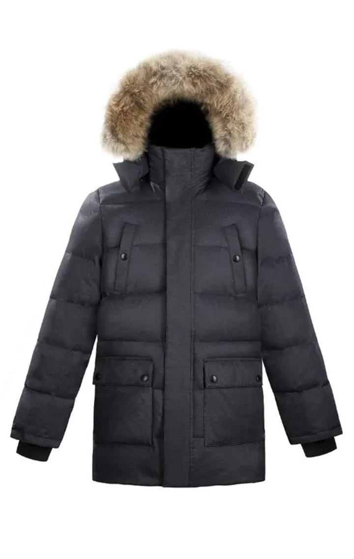 Colburn Men's Fur Hood Parka