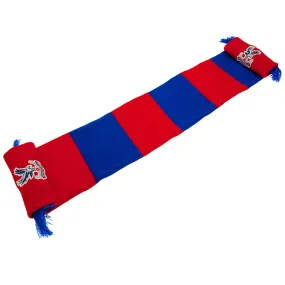 Crystal Palace FC Bar Scarf - Red and Royal Blue Design