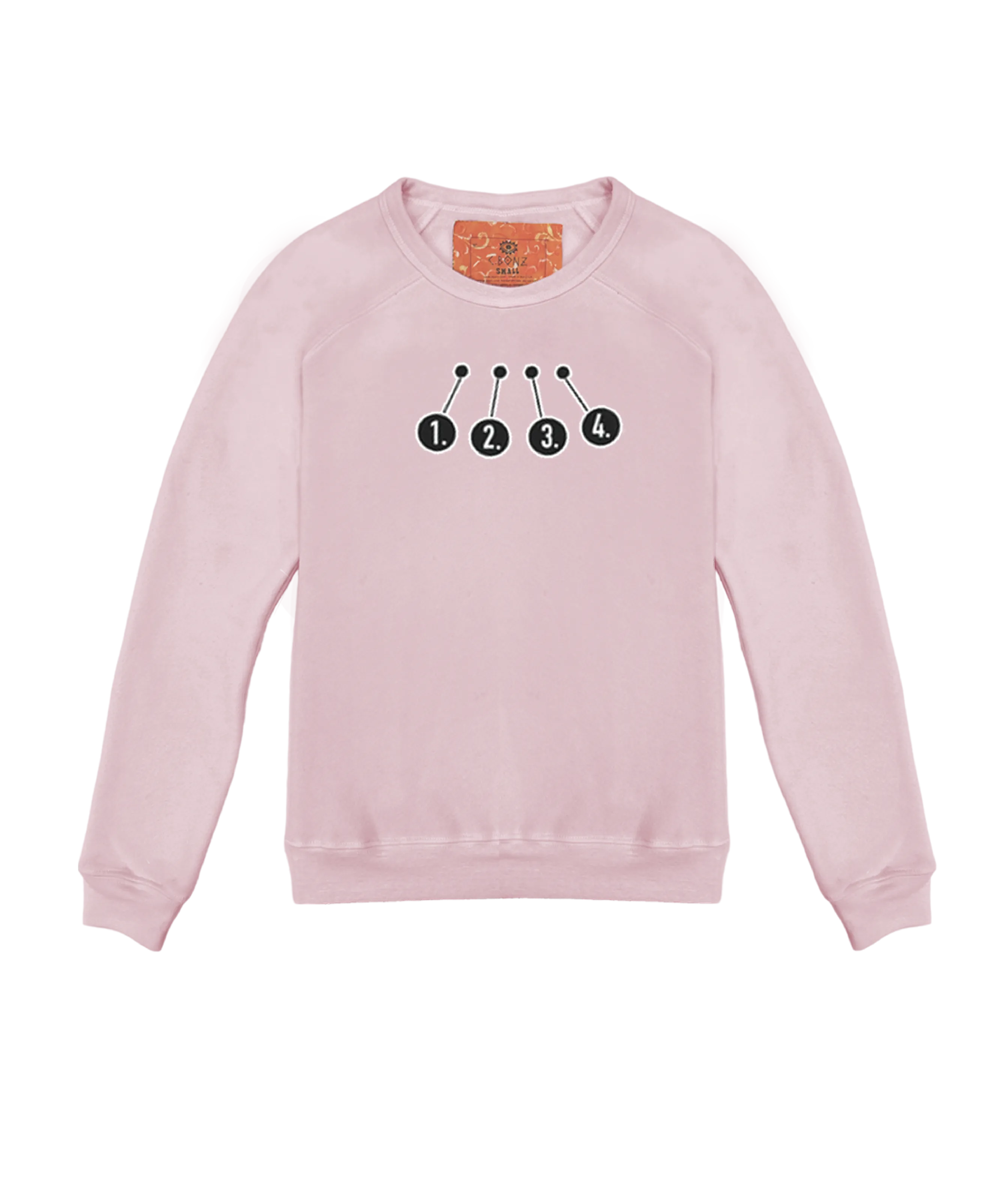 Custom Chest Mini Embroideries Classic Crew Pullover