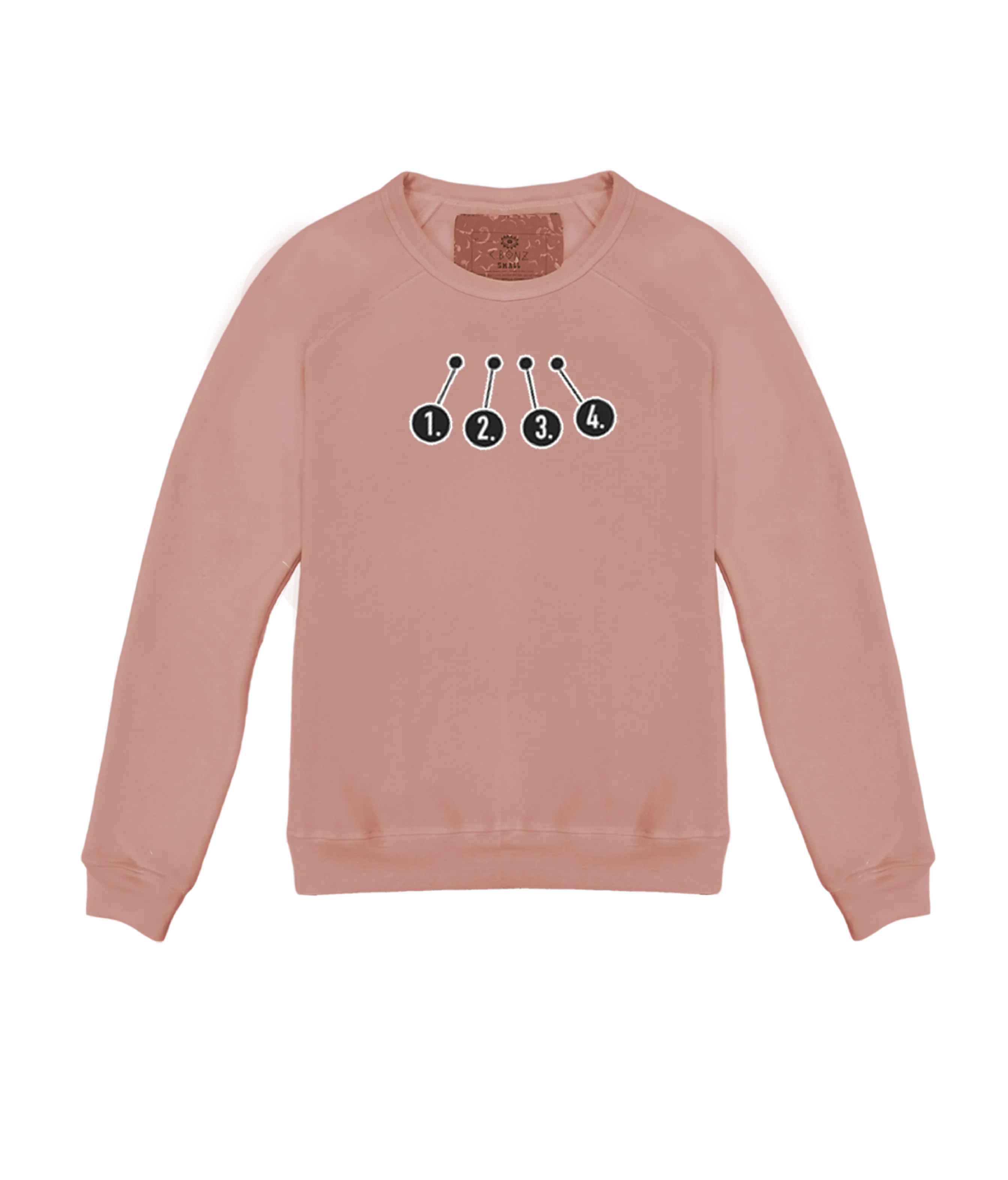 Custom Chest Mini Embroideries Classic Crew Pullover