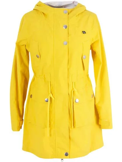 Danefae Gritt Rain Parka Dark Yellow .