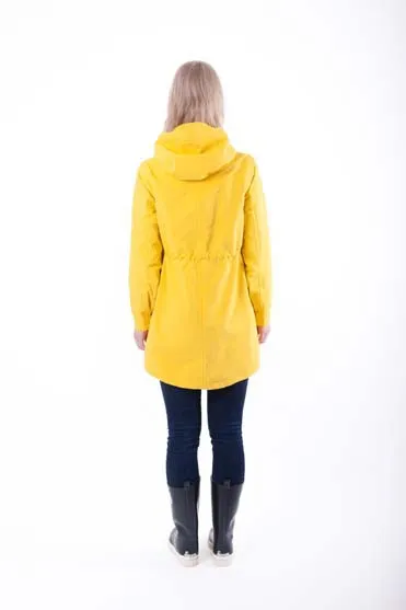 Danefae Gritt Rain Parka Dark Yellow .