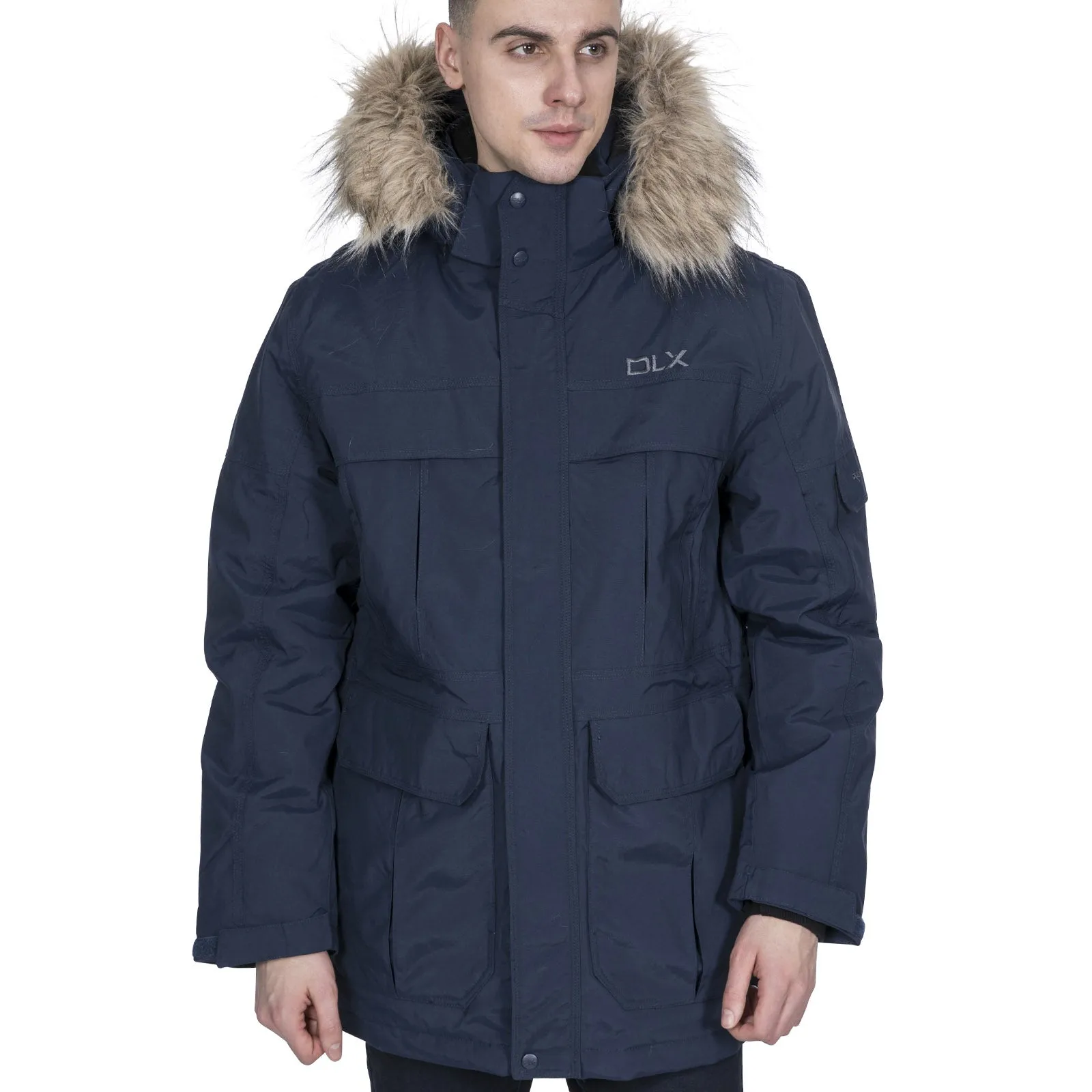 DLX Mens Highland Waterproof Down Parka Jacket