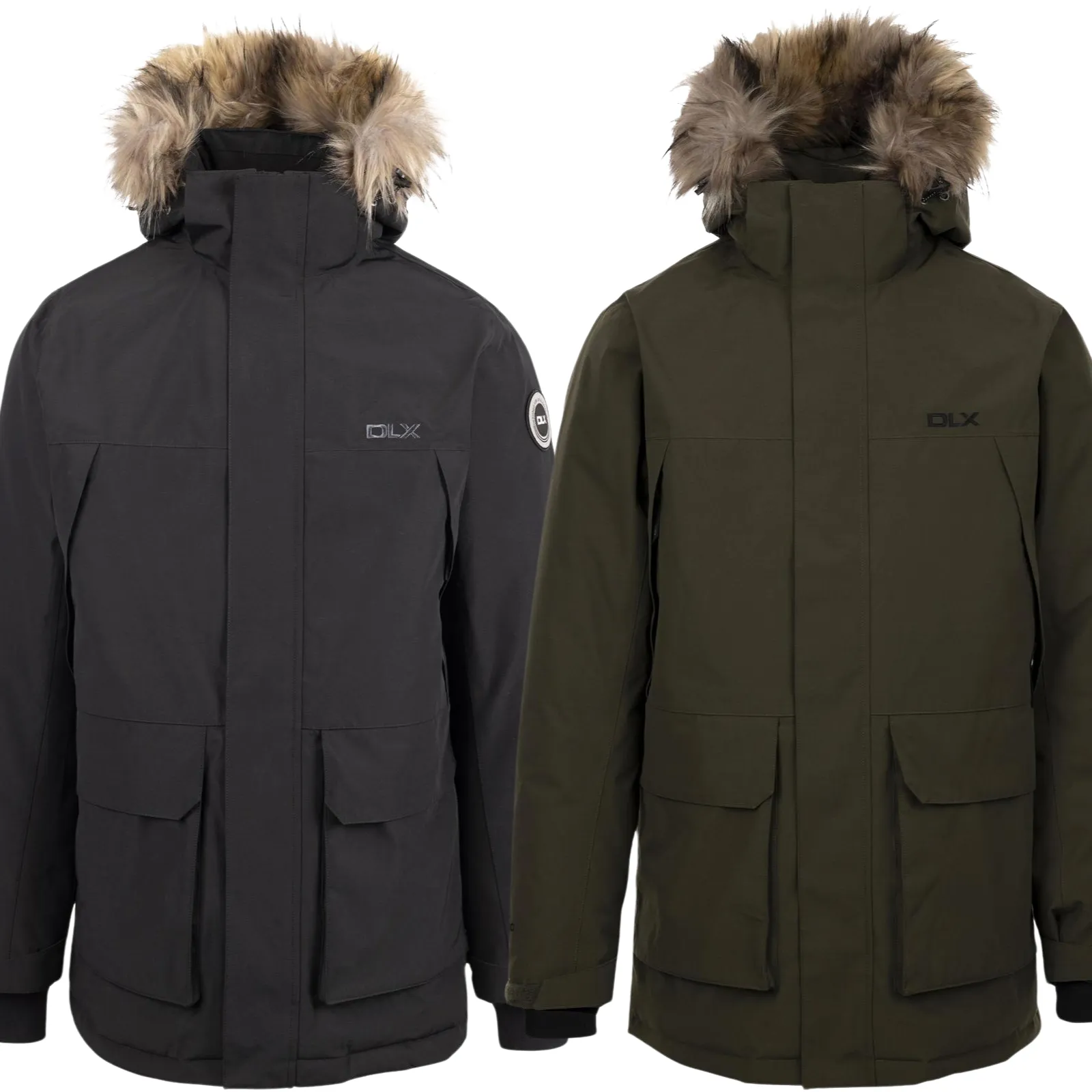 DLX Mens Mullan Waterproof Parka Jacket