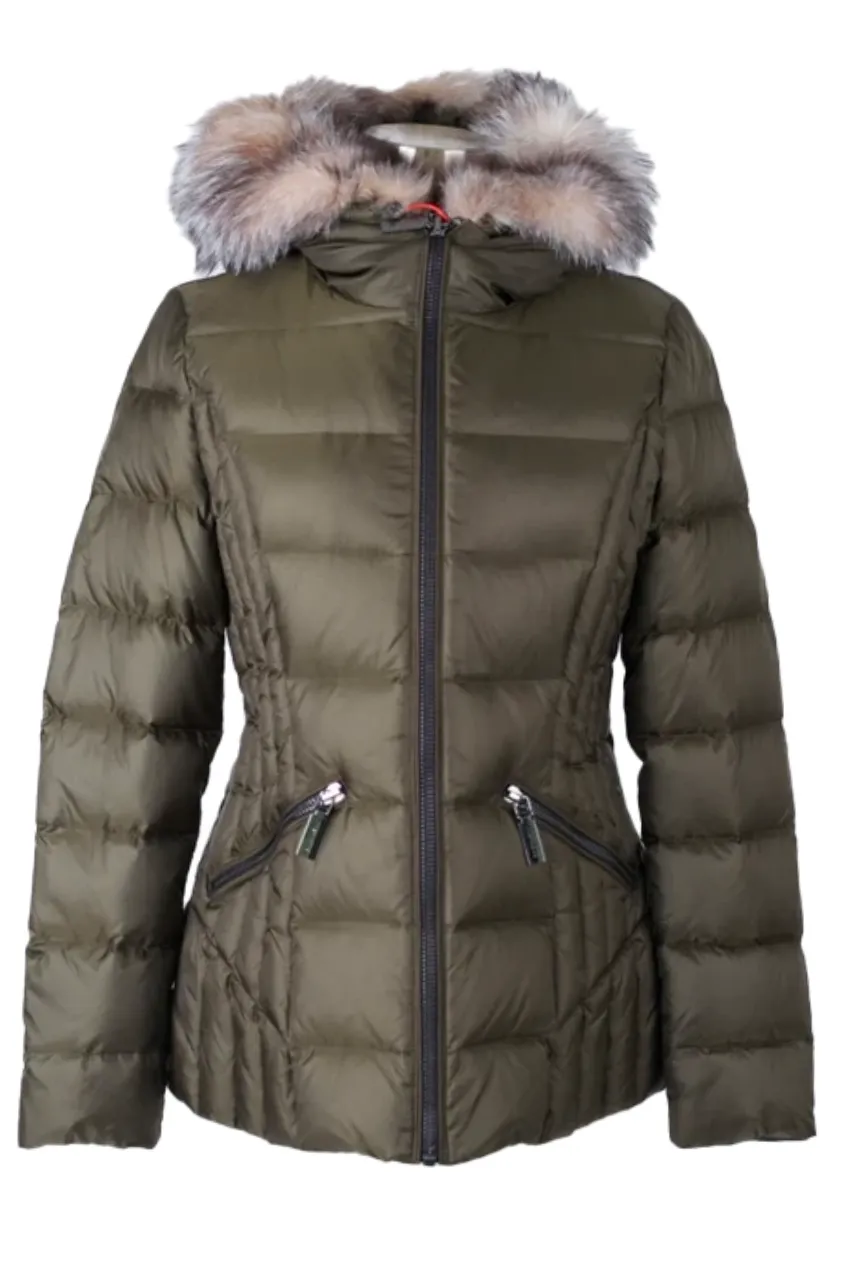 Down Puffer Jacket W/ Fur Hood