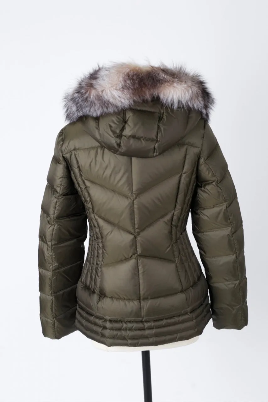 Down Puffer Jacket W/ Fur Hood