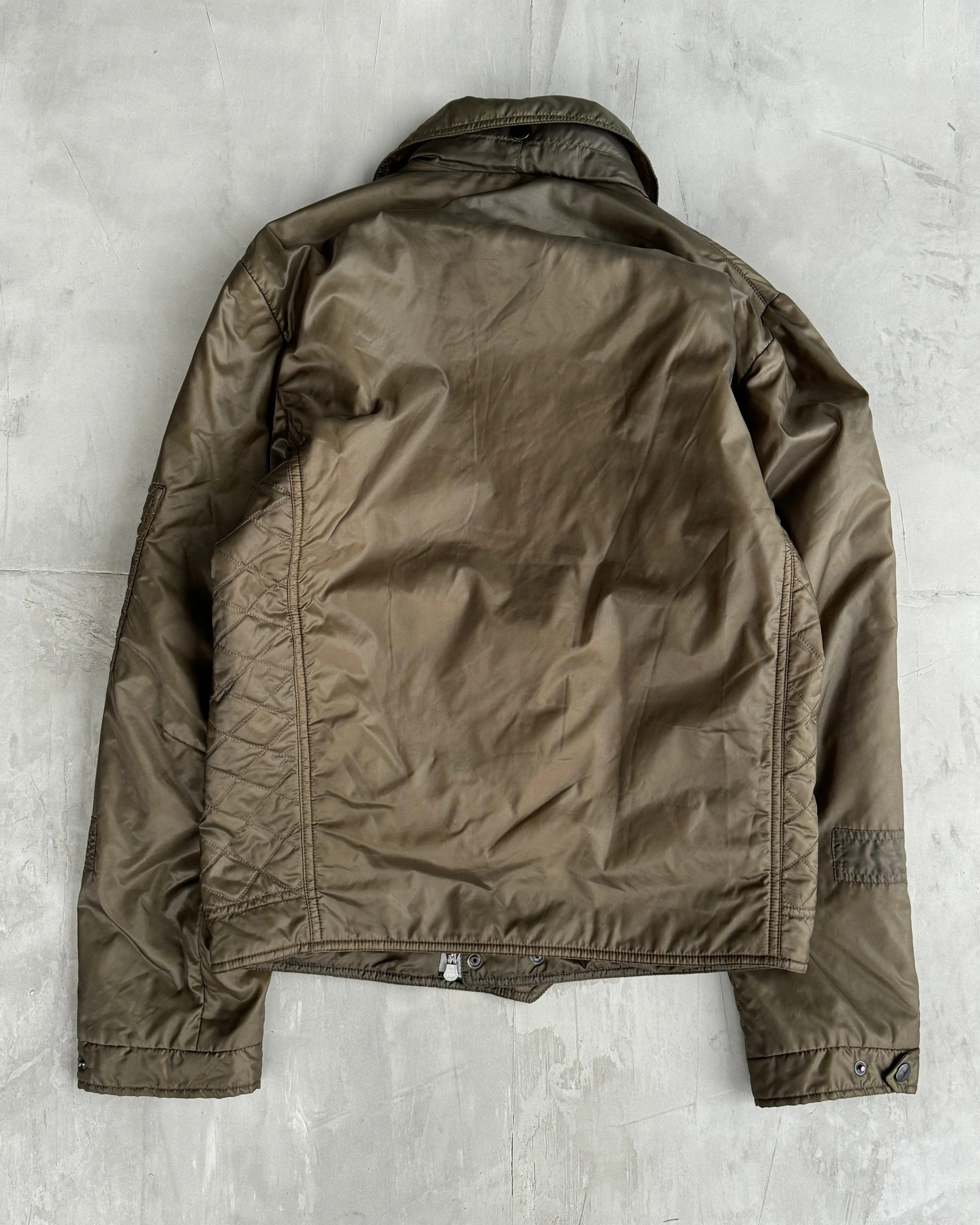 DRIES VAN NOTEN NYLON PUFER JACKET - S/M