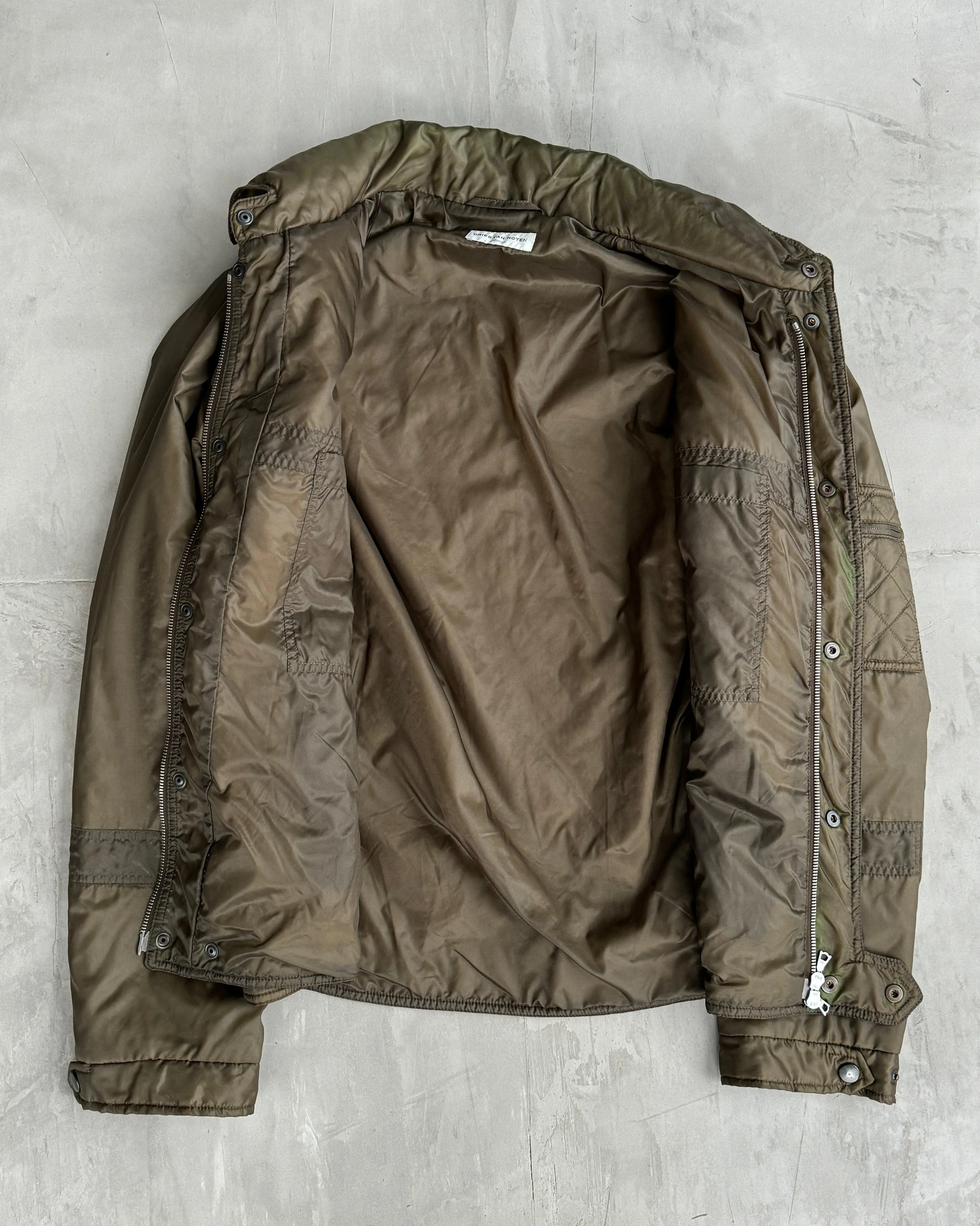 DRIES VAN NOTEN NYLON PUFER JACKET - S/M