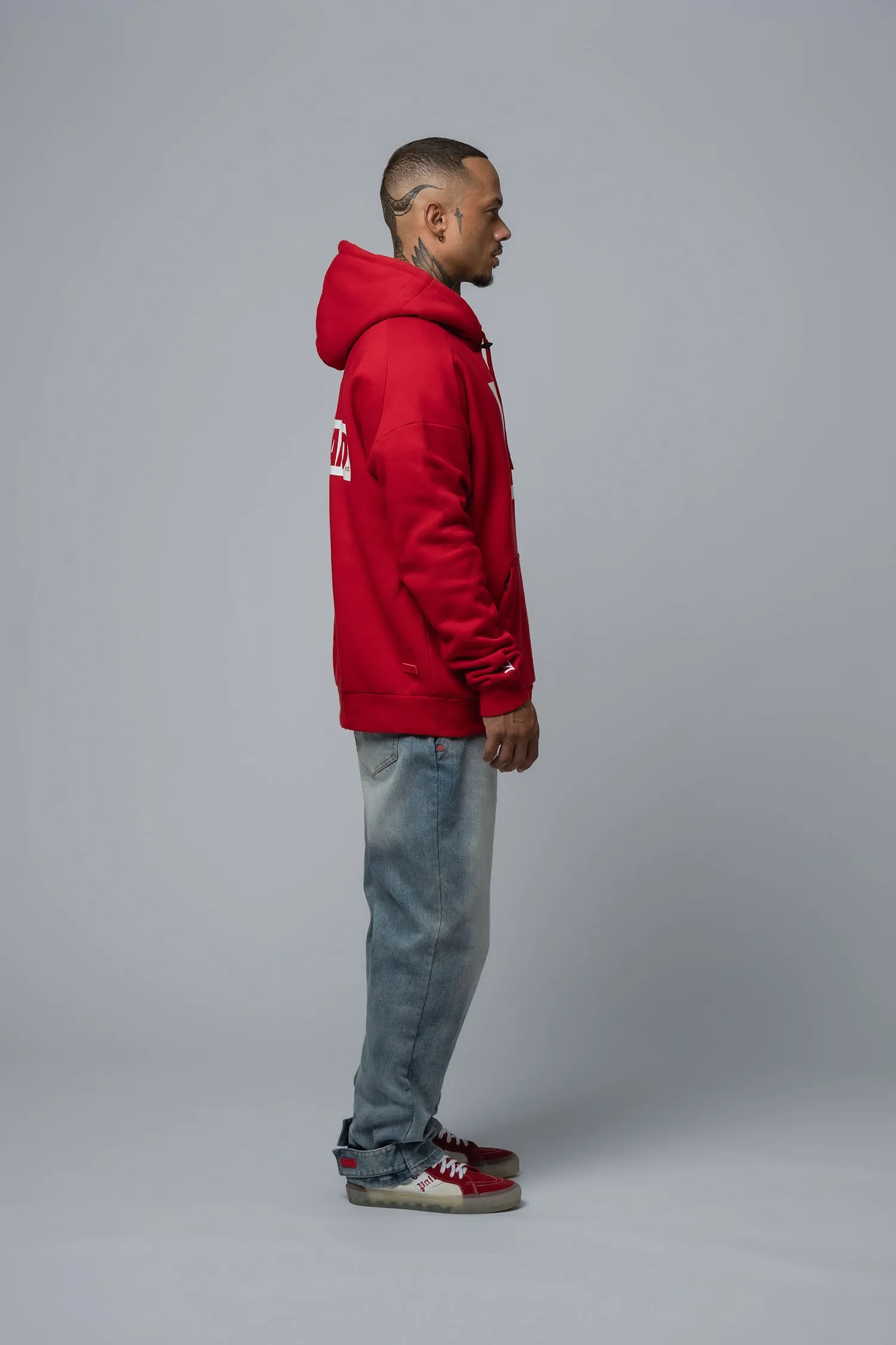 EDT- OVERSIZE HOODIE Red