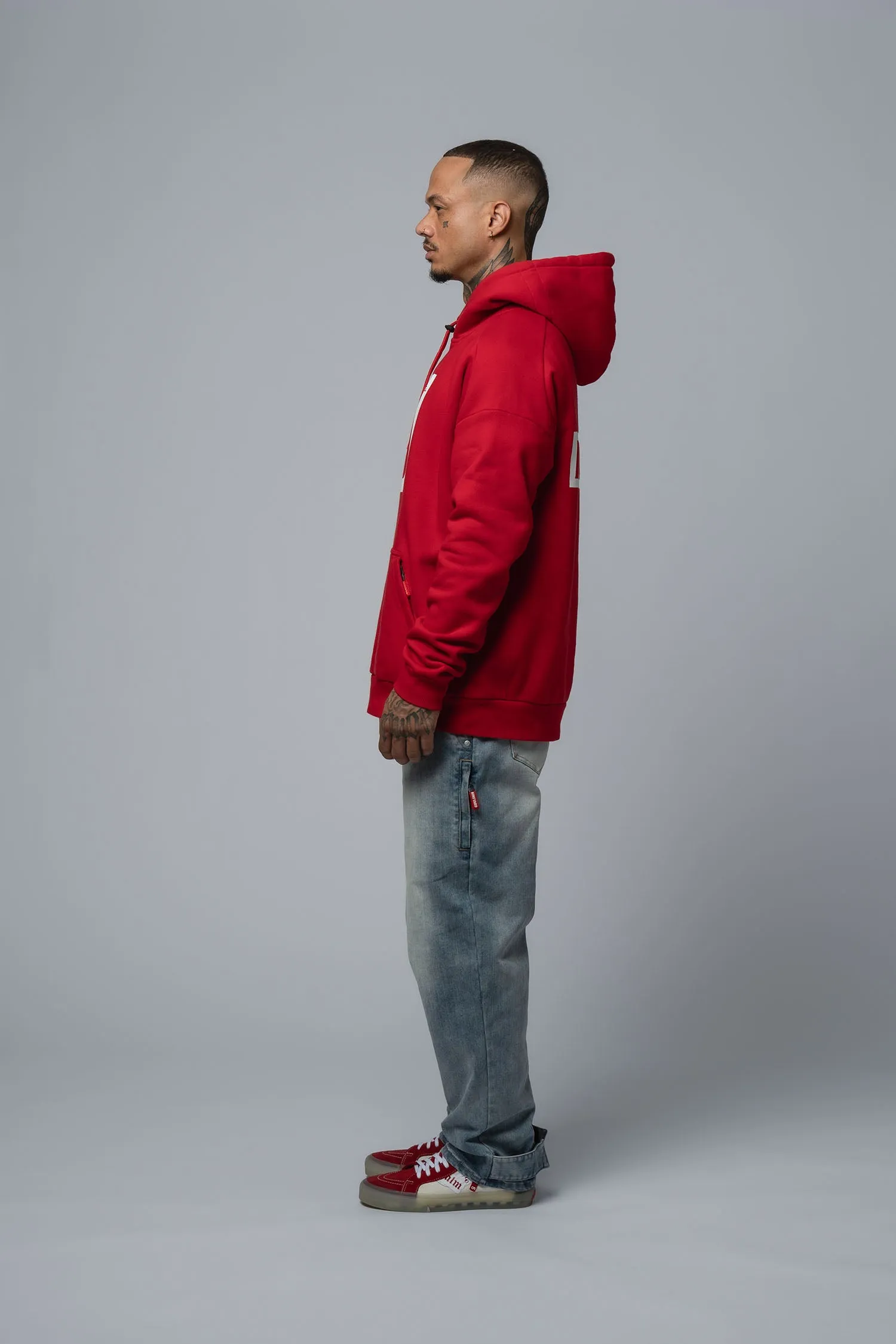 EDT- OVERSIZE HOODIE Red