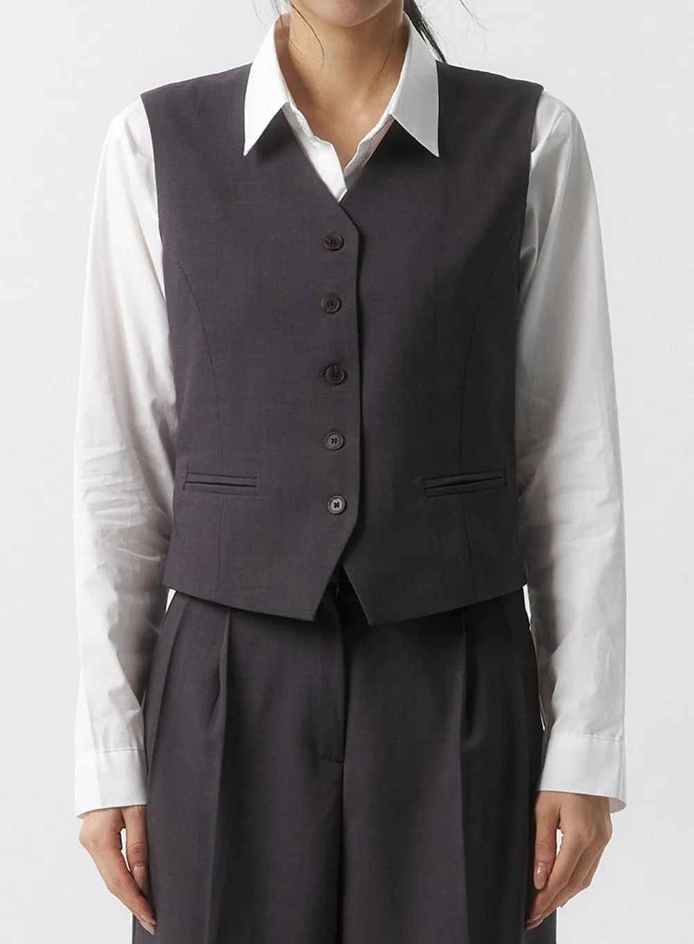 Formal Button Vest IS315