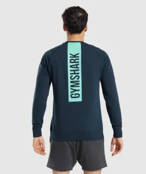 Gymshark Bold Crew - Navy