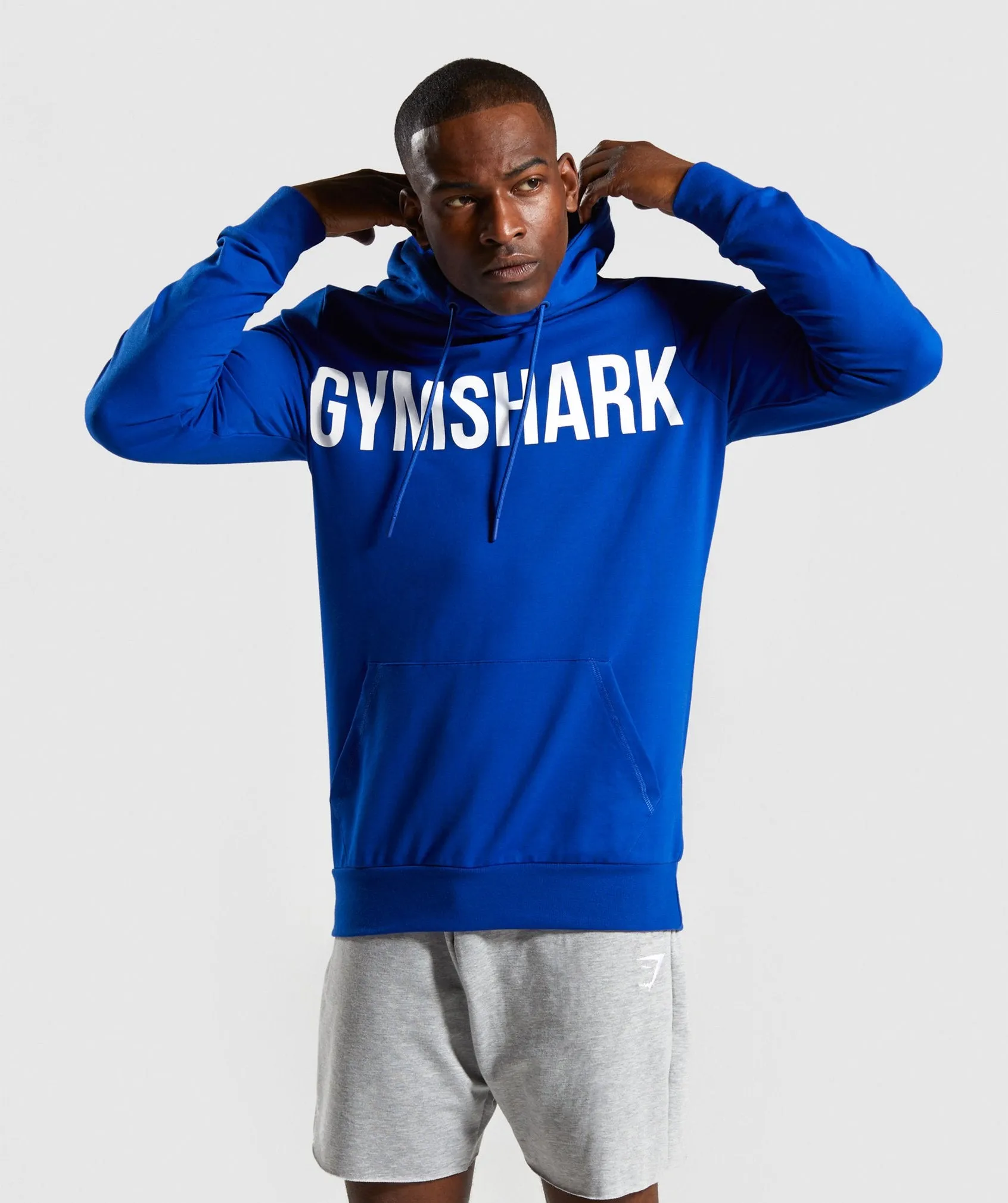 Gymshark Bold Hoodie - Electric Blue