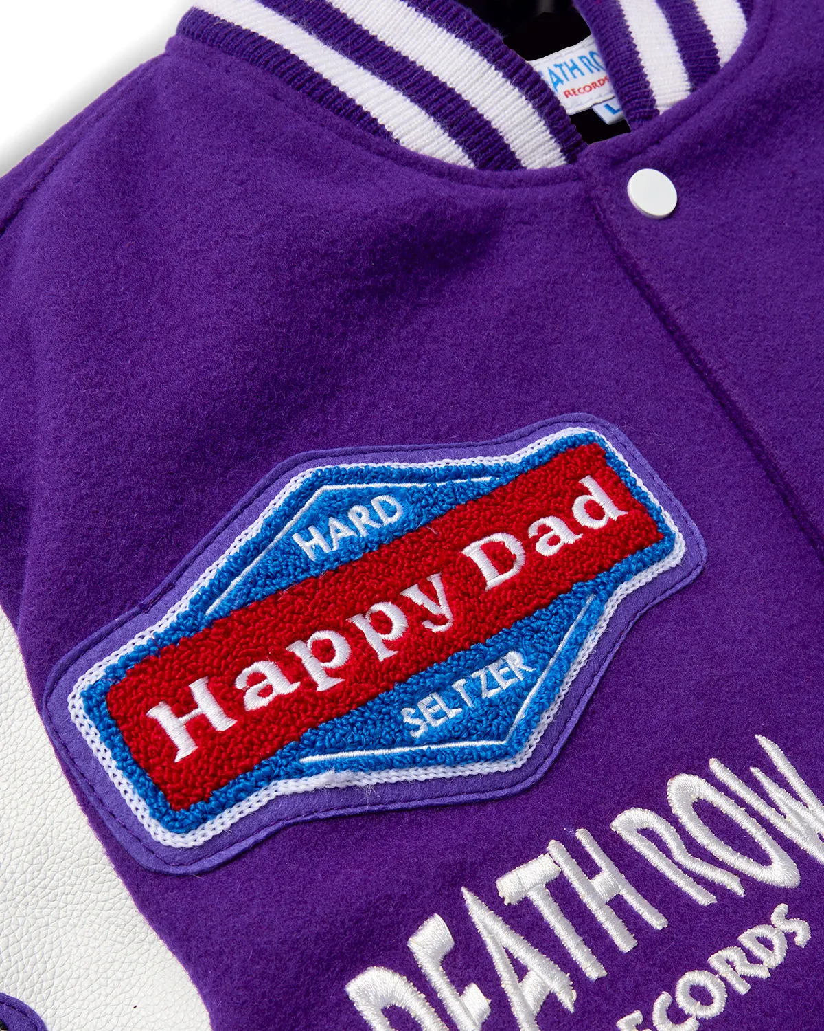 Happy Dad x Death Row Varsity Jacket