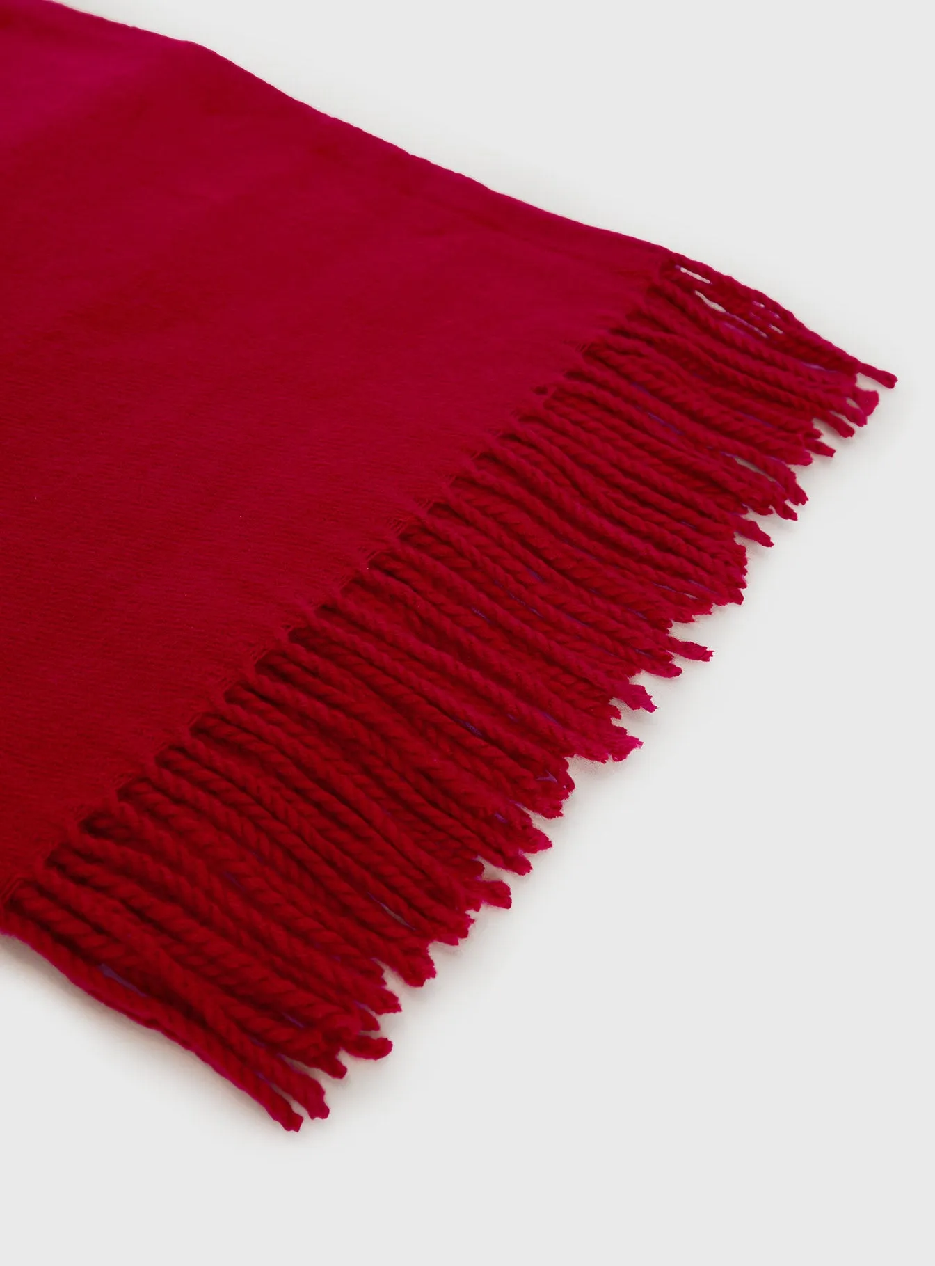 Heavy Hearted Scarf Red