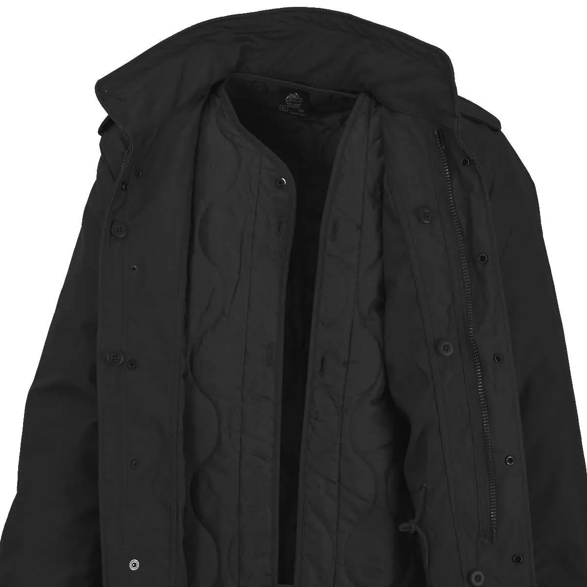 Helikon M65 Field Jacket NyCo Sateen Black