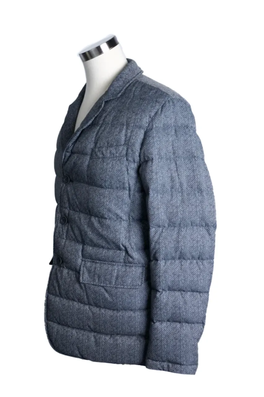 Herringbone Puffer Jacket