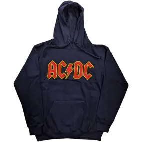 Hoodie - AC/DC - Logo - Navy - Pullover