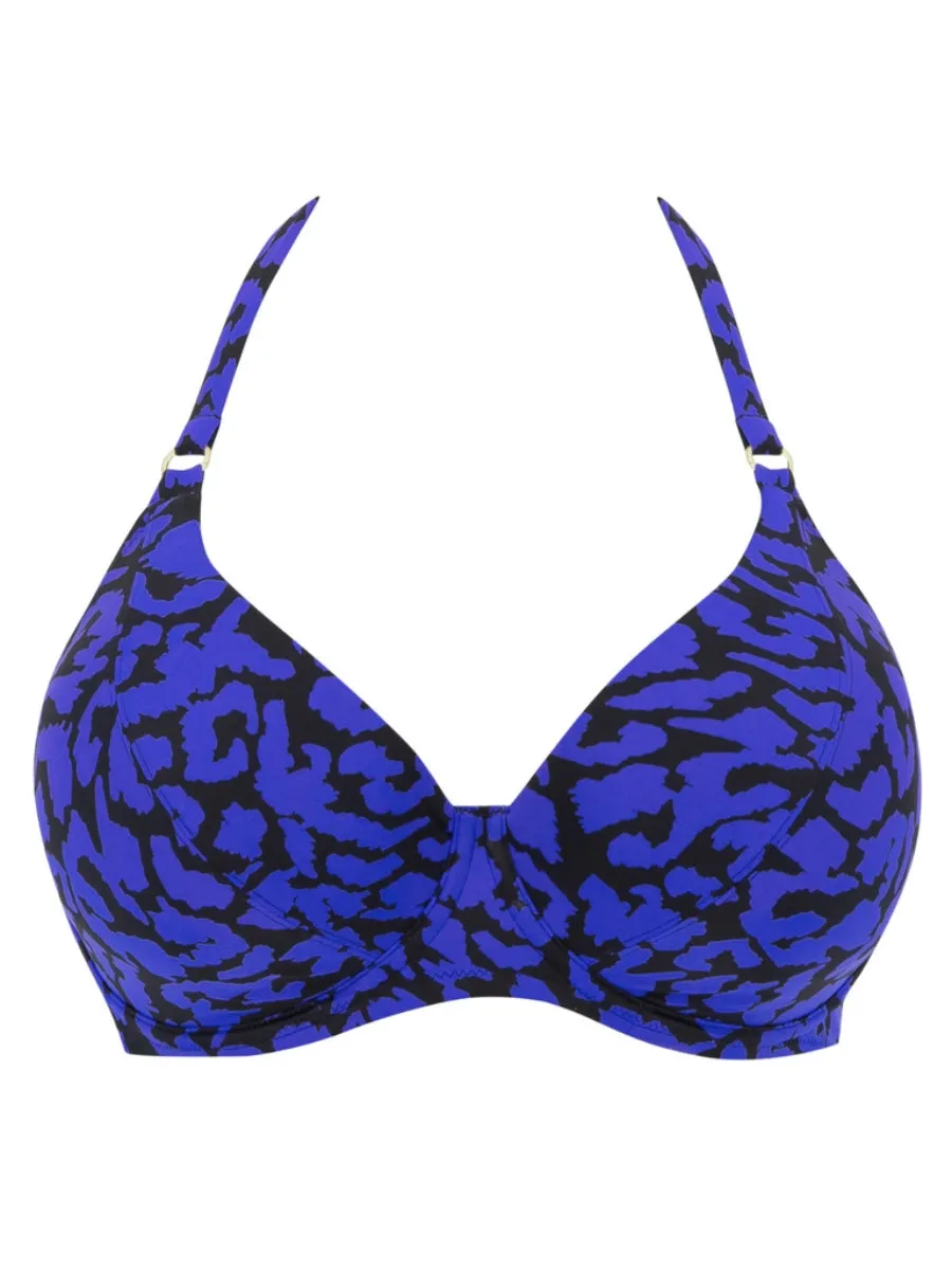 Hope Bay Halter Bikini Top - Ultramarine