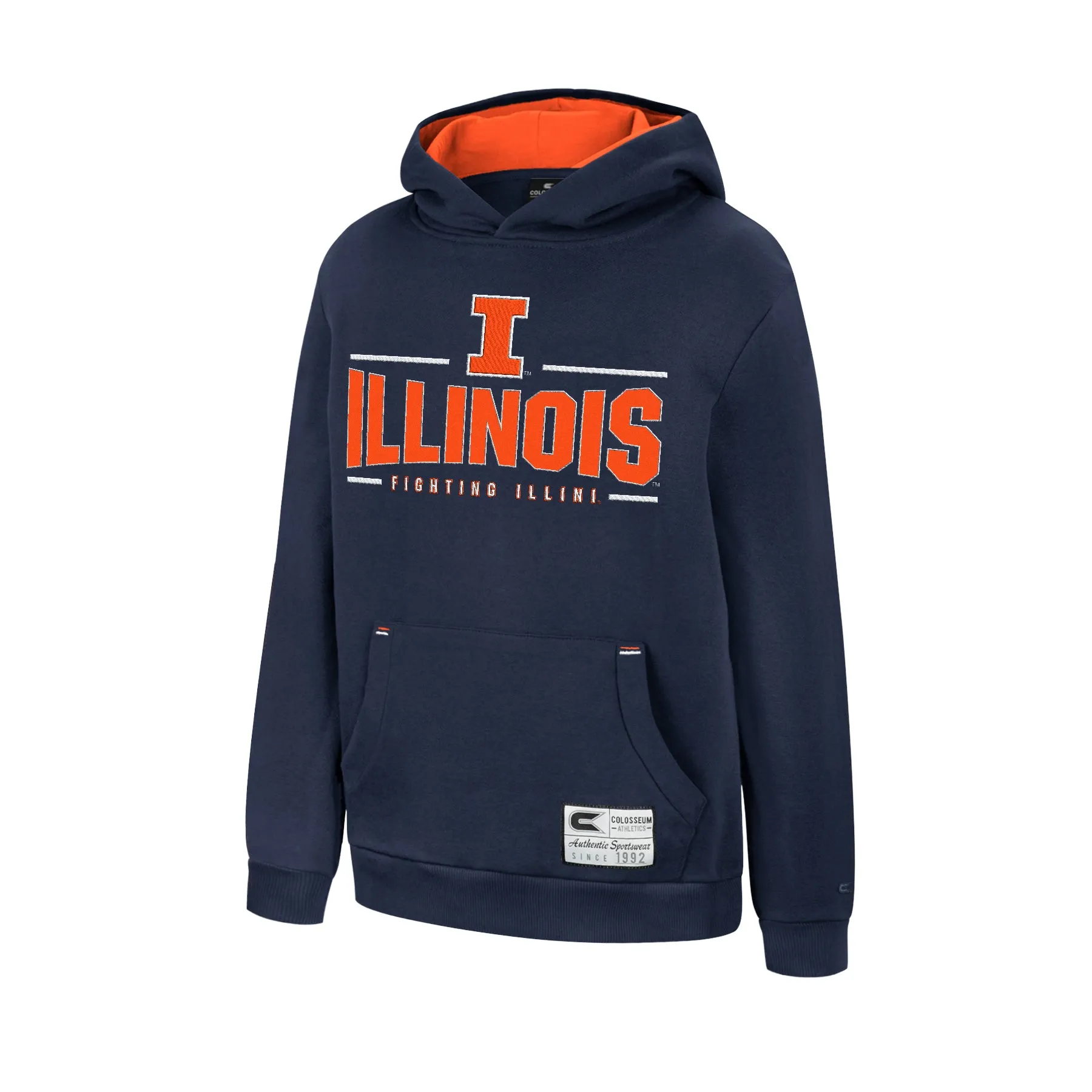 Illinois Fighting Illini Youth Navy Sweatshirt Hoodie