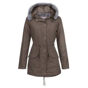 Jack Murphy Paloma Waterproof Jacket - Light Olive - Size 8