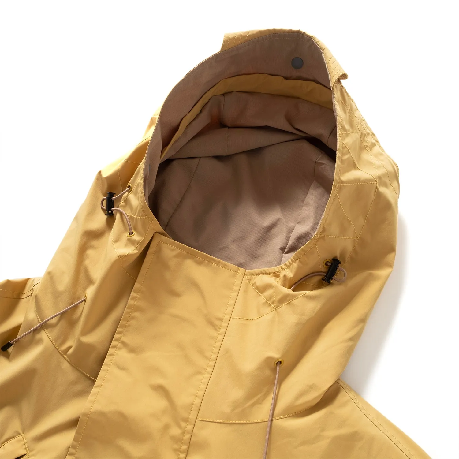 (JK358) Detachable Face Mask Mountain Parka