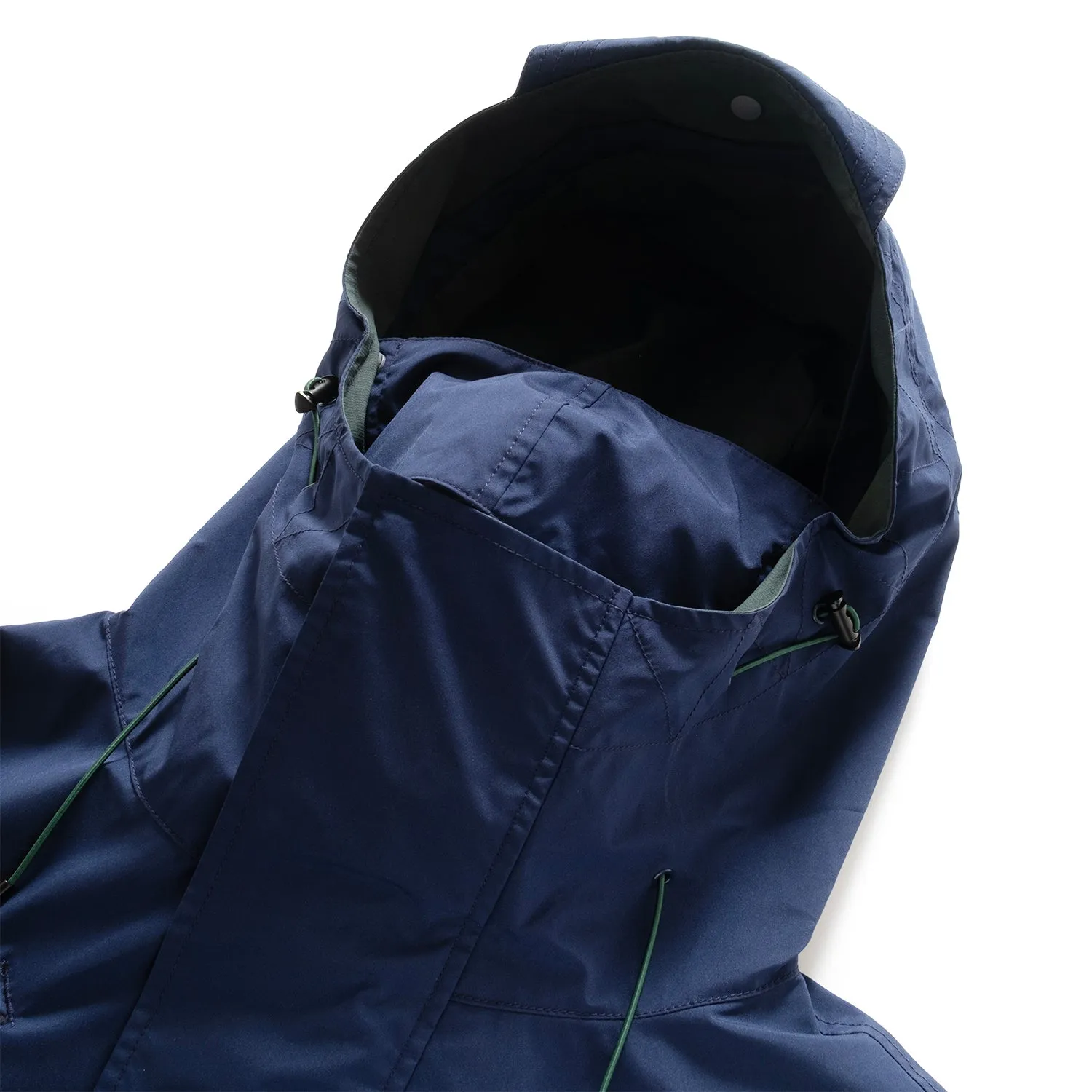 (JK358) Detachable Face Mask Mountain Parka